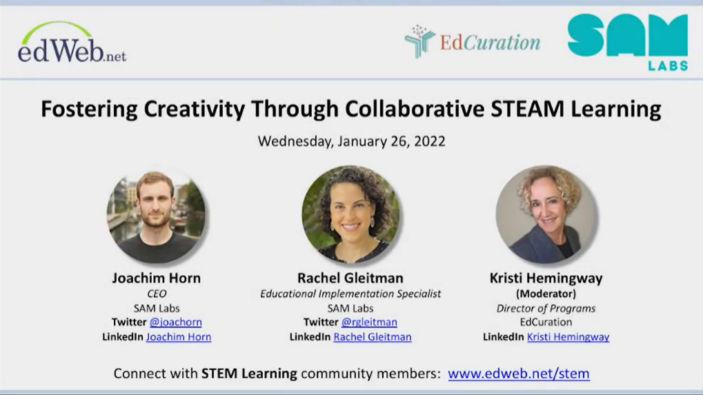 2022-10-05 10_22_13-Fostering Creativity through Collaborative STEAM Learning - YouTube