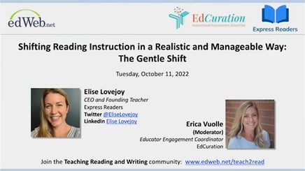 Shifting Reading Instruction in a Realistic and Manageable Way - YouTube